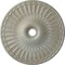 Ekena Millwork Galveston Ceiling Medallion (Fits Canopies up to 4 3/4"), 36 5/8"OD x 3 5/8"ID x 2 3/8"P, Flash Gold CM36GLFLS - alternate 1